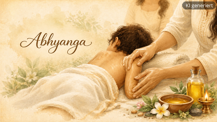 Abhyanga, die Kindermassage