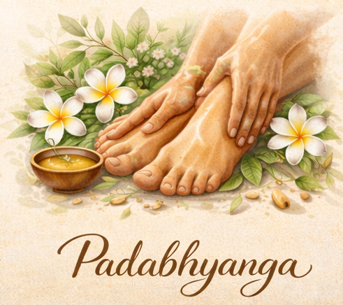 Padabhyanga, die ayurvedische Fußölmassage
