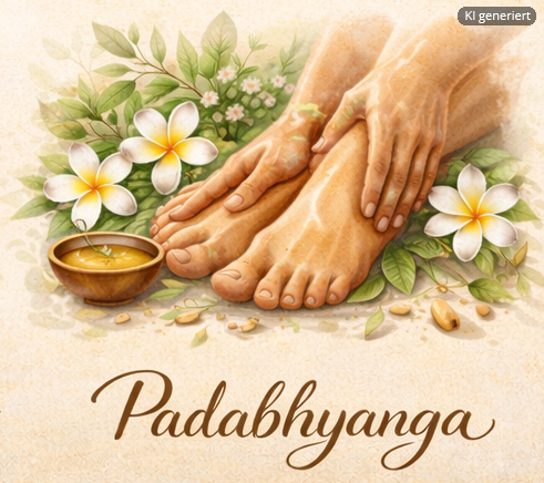 Padabhyanga, die ayurvedische Fußölmassage